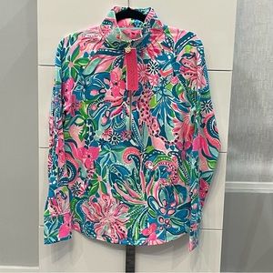 NWT Lilly Pulitzer UPF 50+ Skipper Popover Size S